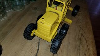 Vintage Nylint Pressed Steel Yellow Road Grader Construction Vehicle Truck VG 5