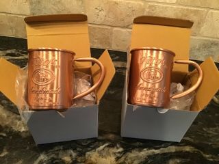 Tito’s Vodka Moscow Mule Copper Mugs - Set of 2 - 2