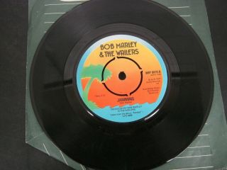 Vinyl Record 7” Bob Marley & The Wailers Jamming (14) 85
