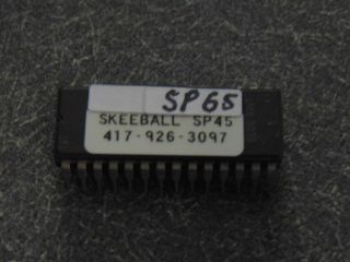 Main Cpu Eprom Chip (rom) Sp65 For Model S Skee Ball Skeeball