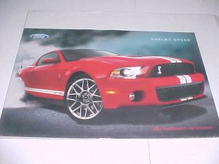 Ford Mustang Shelby Gt500 " 550 Hp No Antidote " Poster