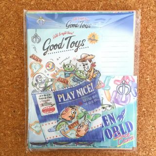 Disney Toy Story Volume Up A5 Stationery Letter Set Envelope & Writing Pad