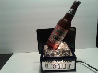 Budweiser Light Lighted Bar Sign Item 801 - 034