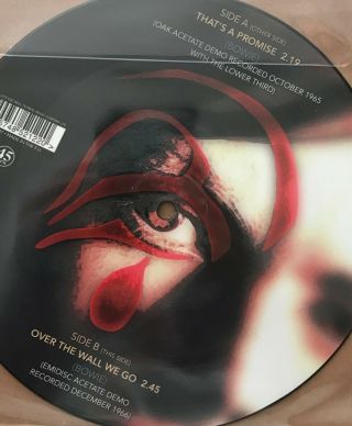 DAVID BOWIE - THE SHAPE OF THINGS TO COME - LIMITED - PICTURE DISC 7 