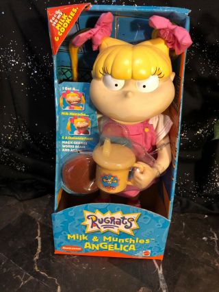 1999 Rugrats Nickelodeon Mattel 24486 Milk & Munchies Angelica