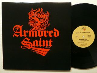Armored Saint Lesson Well Learned 12 " Metal Blade - 1983 Heavy Metal Rp368
