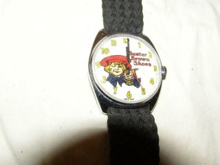 Vintage Buster Brown Watch From Shoe Dealer 35 Years Old