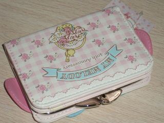 My Melody Kiss - clasp wallet purse coin bag 2