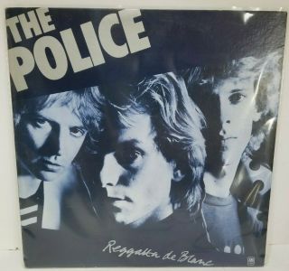 The Police Reggatta De Blanc 1979 Vinyl Lp Record 1st Us Pressing Vinyl Nm