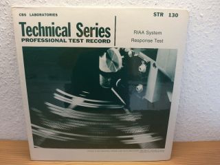 Technical Series Professional Test Record Lp - Riaa System - Factory