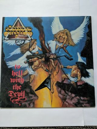 Stryper To Hell With The Devil Us Lp 1986 Unplayed