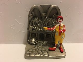 Ronald Mcdonald Land Mcmemories Hand Painted Pewter Collectable Figurine.