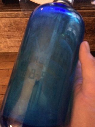 Antique Elmhurst Long Island York Community Beverage Seltzer Bottle 1920s 5