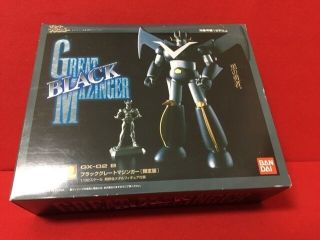 Bandai Soul Of Chogokin Gx - 02b Black Great Mazinger Limited Diecast F/s