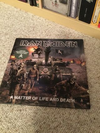 Iron Maiden - A Matter Of Life And Death Picture Disc Emi