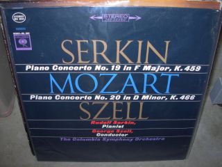 Szell / Serkin / Mozart Piano Concerto 19 20 (classical) Stereo - -