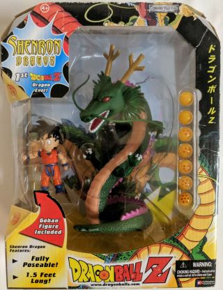 Dragon Ball Z Dbz Deluxe Boxed Set 8” Shenron Dragon W/ Gohan Figure Nib