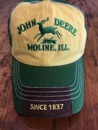 John Deere Hat Adjustable Moline,  Il