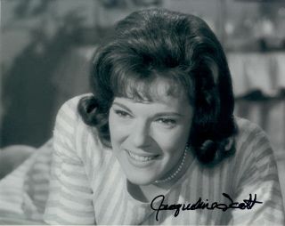 Jacqueline Scott Twilight Zone Autographed Signed 8x10 Photograph