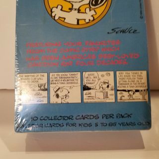 Snoopy Peanuts Classics Comic Strip Series 1 Collector Trading Cards 2