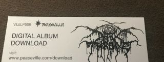 Darkthrone: Arctic Thunder LP 180 - Gram Vinyl Record 2016 Peaceville,  MP3 7