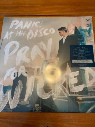 Panic At The Disco Pray For The Wicked Ltd Black/white Vinyl Lp,  Download