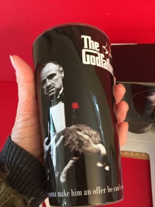The Godfather Glassware 16 oz Pint Size Beer Box Set G2 3