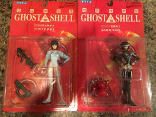 Ghost In The Shell Hard Disk And White Out Motoki Kusanagi Figure Japan