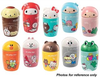 Line Friends Sanrio Characters Pompompurin Cony Ceramic Mug Cup Limited Edition 4