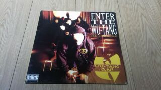 Wu Tang Clan Enter The 36 Chambers Black Vinyl Vg Cond Rap Hip Hop