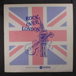 Various: Rock Over London June3 - 4,  1989 Lp (promo Only W/ Cue Sheet,  Minor Cw S
