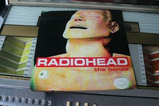 Radiohead The Bends 1st Press Uk Lp Near