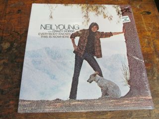 Neil Young Everybody Knows Lp Reprise No Cut Bar Code