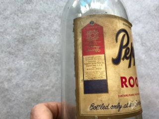 1947 Pepperell Root Beer Paper Label Quart Bottle,  Pepperell,  Mass. 3