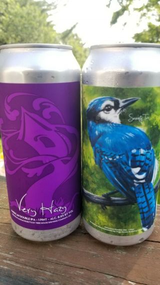 Tree House Brewing Very Hazy And Curiosity - 72 2 Collectible Cans.