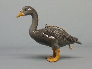 Vintage Renaker Brazel Gray Goose Ornament
