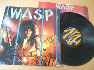 Wasp ‎inside The Electric Circus Lp Capitol Records ‎est 2025