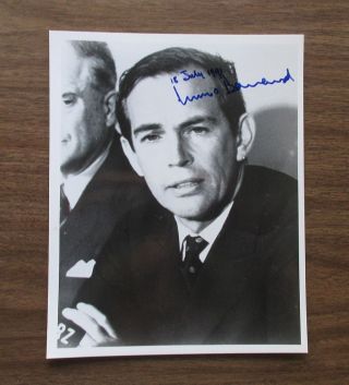 Dr.  Christiaan Barnard Signed 8x10 Glossy Photo (dated: July 18,  1991)