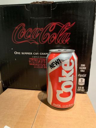 One 2019 Can of Coke From Stranger Things Season 3 1985 Limited Edition Set 3