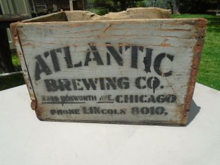 Vintage Atlantic Brewing Co.  2336 Bosworth Ave.  Chicago Il.  1930 