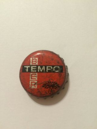 VINTAGE TEMPO BEER/SODA BOTTLE CAP WITH SOUTH CAROLINA TAX STAMP CORK LINED 2