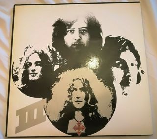 Led Zeppelin - III Atlantic K 50002 Vinyl LP Album repress 1970 2