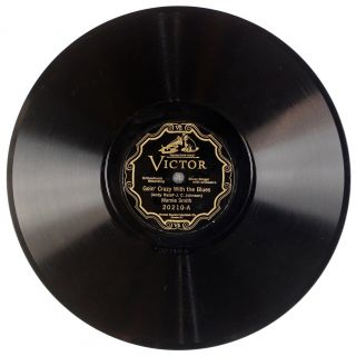 Mamie Smith: Goin’ Crazy With The Blues Us Victor 20210 Scroll V,  78 Hear