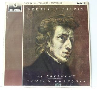 Samson Francois Chopin 24 Preludes Columbia Uk 33cx 1877 Listen
