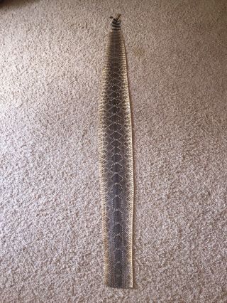 Rattlesnake Skin Craft Taxidermy 64 Incher