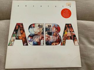 Abba Absolute Vinyl Lp,  24 Greatest Hits Compilation Double Album,  Telstar 1988