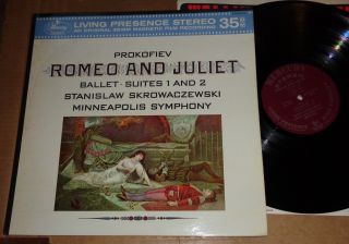 Skrowaczewski Prokofiev Romeo & Juliet Suites Mercury Sr 90315 Rfr - 1/rfr - 1