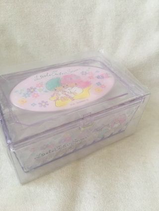 Kei Little Twin Stars Mini Plasti Box Pink