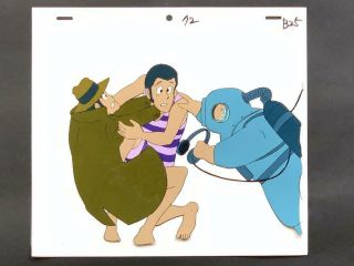 Lupin The Third 1977 Cel Picture Japanese Anime Japan C6