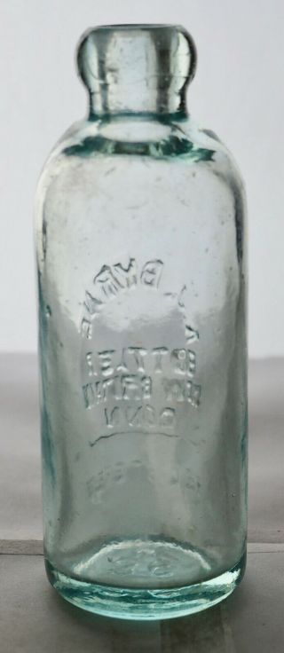 Old Hutch Hutchinson soda bottle – A.  J.  BYRNE Britain CT - CT0114 3